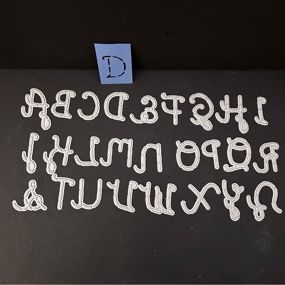 We R Memory Keepers cutting dies - 26 alphabet dies - Picture 4 of 4